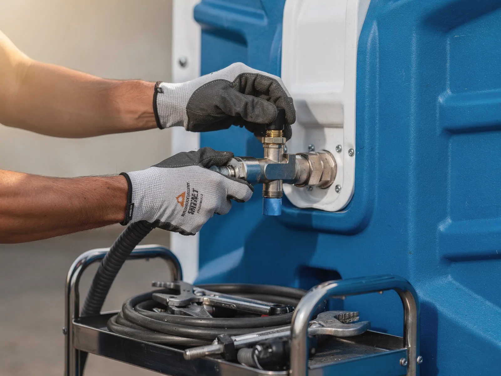 Benefits of Luxury Portable Restrooms in Harleigh, PA